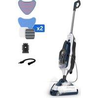 VAX Steam Fresh Total Home 1-1-143016 Steam Mop - White & Navy Blue