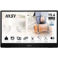 MSI PRO MP161 E2 Full HD 15.6" IPS LED Portable Monitor - Black, Black