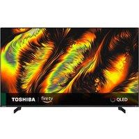 TOSHIBA Fire TV 43QF5D53DB 4K Ultra HD HDR QLED TV with Alexa, Black