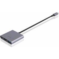 SANDSTROM S3IN1CA25 3-port USB Type-C Connection Hub