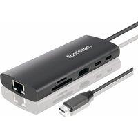SANDSTROM SMHBCPD25 9-port USB Type-C Connection Hub