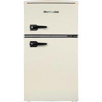 MONTPELLIER Retro MAB2035EC 80/20 Undercounter Fridge Freezer - Cream, Cream
