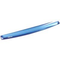 FELLOWES Crystal Gel Keyboard Wrist Rest - Blue