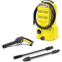 KARCHER K 2 Classic Pressure Washer - 110 bar, Black,Yellow