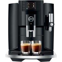 JURA E8 Smart Bean to Cup Coffee Machine - Piano Black, Black