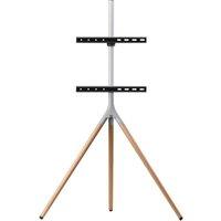 ONE FOR ALL WM 7472 32-65" Tripod TV Stand - Dark Oak, Brown