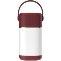 VQ Halo Portable Bluetooth Speaker - Red, Red