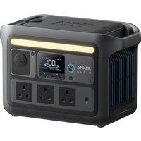 ANKER SOLIX C800X Plus 768 Wh Portable Power Station, Black