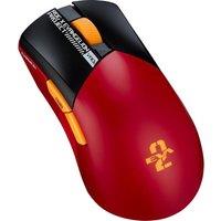 Asus ROG Gladius III AimPoint EVA-02 Edition RGB Wireless Optical Gaming Mouse, Black,Red