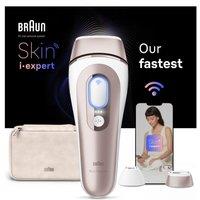 BRAUN Skin iexpert IPL7147 IPL Hair Removal System - Rose Gold & White, White,Gold,Pink