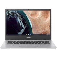 ASUS CX1 14" Chromebook - IntelCeleron, 64 GB eMMC, Silver, Silver/Grey