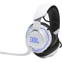 JBL Quantum 910P Wireless Gaming Headset - White, Black,White
