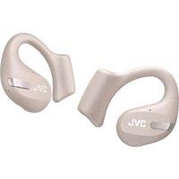 JVC HA NP50T Wireless Bluetooth Sports Headphones - Beige, Cream