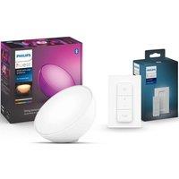 PHILIPS HUE Go White and Colour Ambiance Smart Portable Table Lamp - White