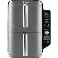 NINJA Double Stack XL SL400UK Air Fryer - Grey, Silver/Grey