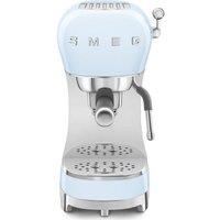 SMEG ECF02PBUK Bean to Cup Coffee Machine - Pastel Blue, Blue