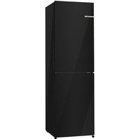BOSCH Series 2 KGN27NBEAG 50/50 Fridge Freezer - Black, Black