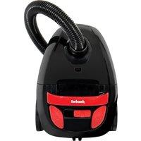 EWBANK COMPACTCLEAN Cylinder Bagged Vacuum Cleaner - Red & Black, Black,Red