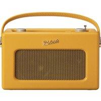 ROBERTS Revival iStream 3L Portable DAB? Retro Smart Bluetooth Radio - Sunburst Yellow, Yellow