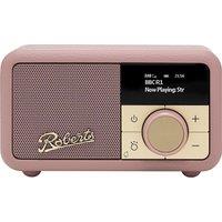 ROBERTS Revival Petite 2 DAB? Retro Bluetooth Radio - Dusky Pink, Pink