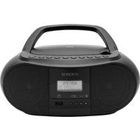 ROBERTS ZOOMBOX4BK Portable DAB/DABﱓ Boombox - Black, Black