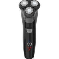 CARMEN C81209 Wet & Dry Rotary Shaver - Black, Black