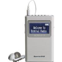 ROBERTS SportsDAB5 Portable DAB? Radio - Grey, Silver/Grey