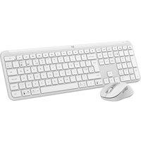 LOGITECH Signature Slim MK950 Wireless Keyboard & Mouse Set - White