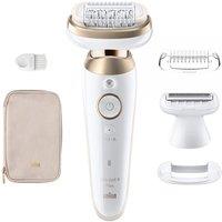BRAUN Silk-pil 9 Flex 9 3D SE9-041 Wet & Dry Epilator - Gold, Gold