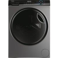 HAIER I Pro Series 3 HWD90-B14939S8 9 kg Washer Dryer - Black, Silver/Grey