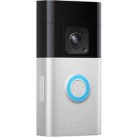 RING Battery Video Doorbell Pro - Nickel, Silver/Grey