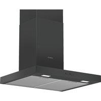 BOSCH Series 2 DWB66BC60B Chimney Cooker Hood - Black, Black