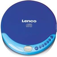 LENCO CD-011 Personal CD Player - Blue, Blue