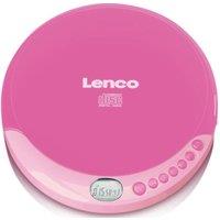 LENCO CD-011 Personal CD Player - Pink, Pink