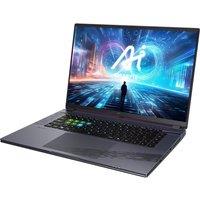 GIGABYTE AORUS 16X 16" Gaming Laptop - IntelCore? i7, RTX 4070, 1 TB SSD, Silver/Grey