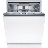 BOSCH Series 4 SMV4ECX23G Full-size Fully Integrated WiFi-enabled Dishwasher, Silver/Grey