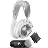 STEELSERIES Arctis Nova Pro Wireless 7.1 Gaming Headset for PC & PlayStation - White, White
