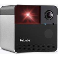 PETCUBE Play 2 Smart Pet Camera with Laser Toy, White,Black