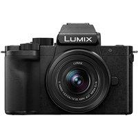 PANASONIC Lumix DC-G100DVEBK Mirrorless Camera with 12-32 mm f/3.5-5.6 Lens - Black, Black