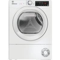 HOOVER H-Dry 350 HRE H9A3TE-80/N WiFi-enabled 9 kg Heat Pump Tumble Dryer - White, White