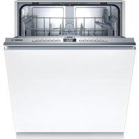 BOSCH Series 4 SMV4HTX00G Full-size Fully Integrated WiFi-enabled Dishwasher, Silver/Grey