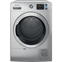 INDESIT Push&Go YT M11 82SS X UK 8 kg Heat Pump Tumble Dryer - Silver, Silver/Grey