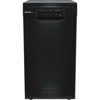 CANDY Brava CDPH 2L1049B-80 Slimline Dishwasher - Black, Black