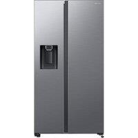 SAMSUNG SpaceMax RS64DG5303S9EU American-Style Smart Fridge Freezer - Refined Inox, Silver/Grey