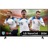 65" LG 65NANO81T6A Smart 4K Ultra HD HDR LED TV with Amazon Alexa, Silver/Grey