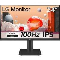 LG 24MS550-B.AEK Full HD 24" IPS LCD Monitor - Black, Black