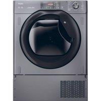 HAIER Series 4 HDB4 H7A2TBERX80 Integrated 7 kg Heat Pump Tumble Dryer, Black