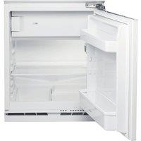 INDESIT Low Frost INBUF011 Integrated Undercounter Fridge - Fixed Hinge, Silver/Grey