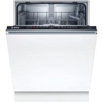 BOSCH Series 2 SMV2HTX02G Full-size Fully Integrated WiFi-enabled Dishwasher, Silver/Grey