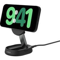 BELKIN BoostCharge Pro Qi2 Convertible Wireless Charging Stand - Black, Black